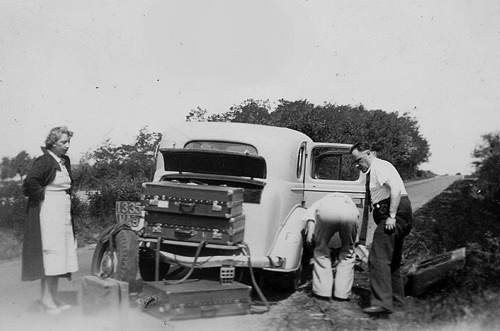 Crevaison de vacances