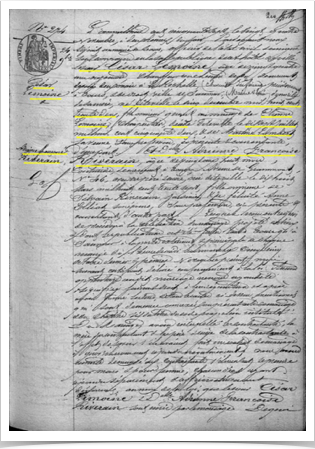 Acte 2  :  mariage C&eacute;sar Lemoine